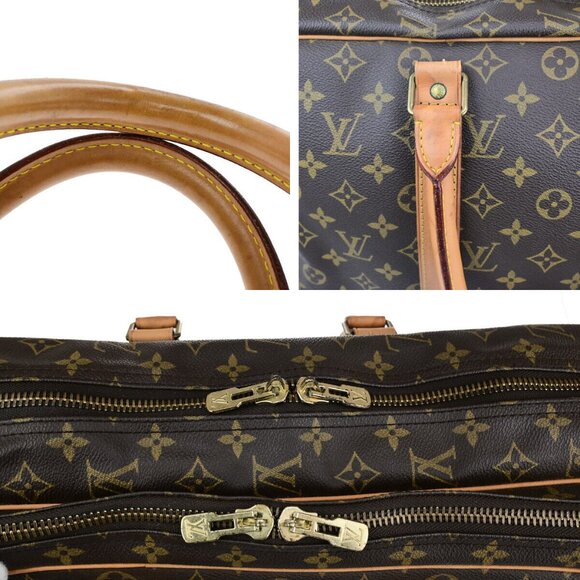 LOUIS VUITTON Sac 48 Heures Travel Hand Bag Monogram Leather BN M41383 32YG588 - Picture 9 of 14